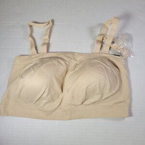 Truekind Chai Convertible Strapless Bandeau Bra #10400 Size XL